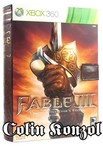 Fable III Limited Collector’s Edition  (slipcase nélkül)
