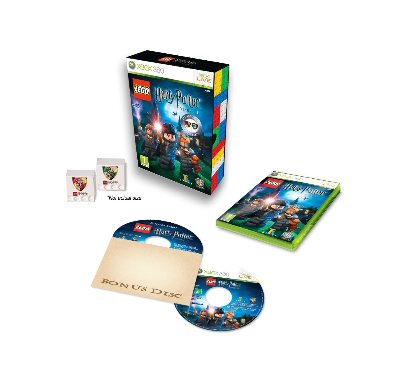 Lego Harry Potter 1-4 Collectors edition (bonus disc nélkül)