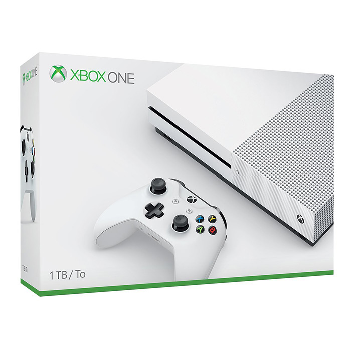 Microsoft Xbox One S 1TB (dobozos)