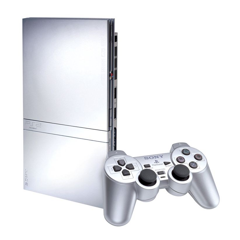 Sony Playstation 2 SCPH 75004 (Silver)